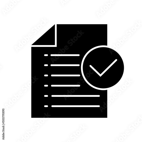 Start-Up Glyph Icon Approved Document
