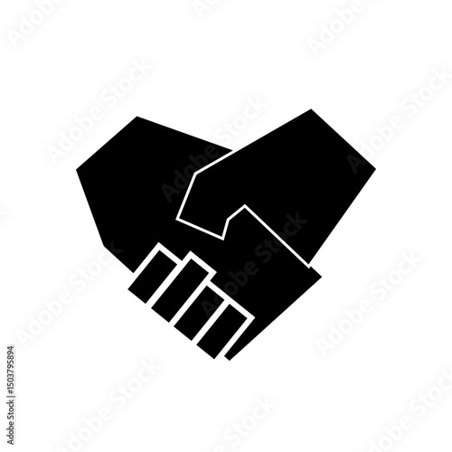 Start-Up Glyph Icon Deal
