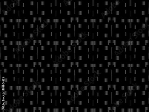 Black metal texture steel background. Perforated metal sheet.	