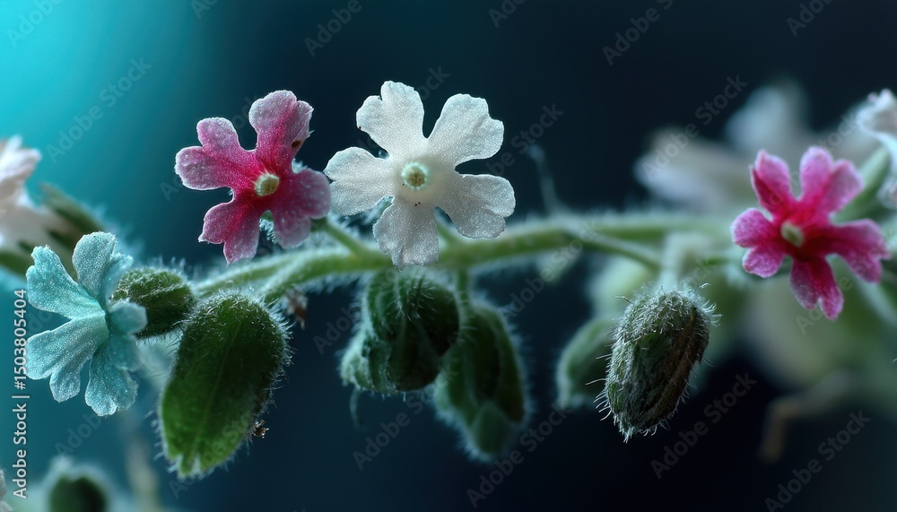 Obraz premium 섬세한 꽃잎의 아름다움: 봄의 숨결 (Delicate Petals Beauty: Breath of Spring)