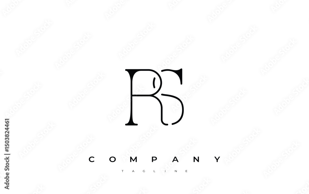 RS Typography Logo Design. Stylish monogram design depiction featuring the letters R and S combined in an artistic signature style, delivering a unique and creative visual representation. RS Typography Logo Design. Stylish monogram design depiction featuring the letters R and S combined in an artistic signature style, delivering a unique and creative visual representation.