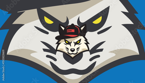 Clever Fox Mascot Logo – Sleek Vector Design