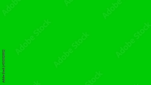 green screen welcome text animated background