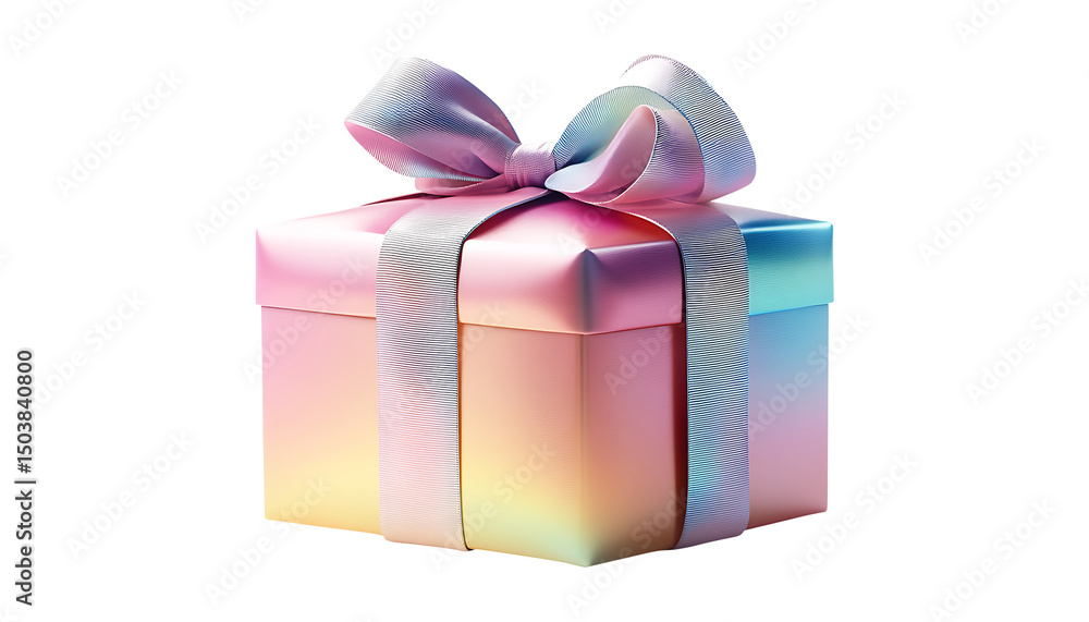 Obraz premium Ultimate Festive Box: Giant Package PNG Isolated