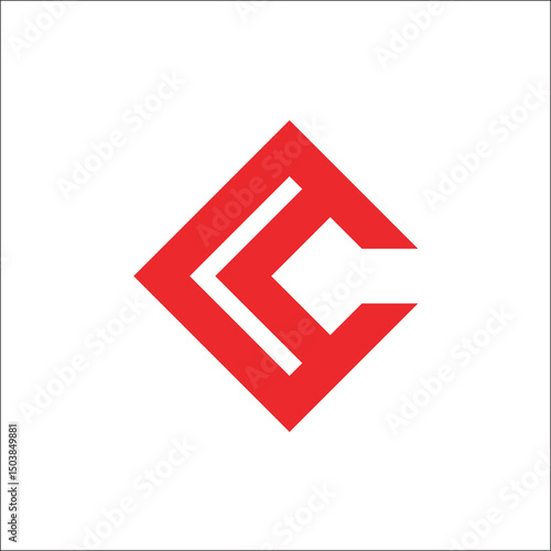C letter vector logo initials C logo