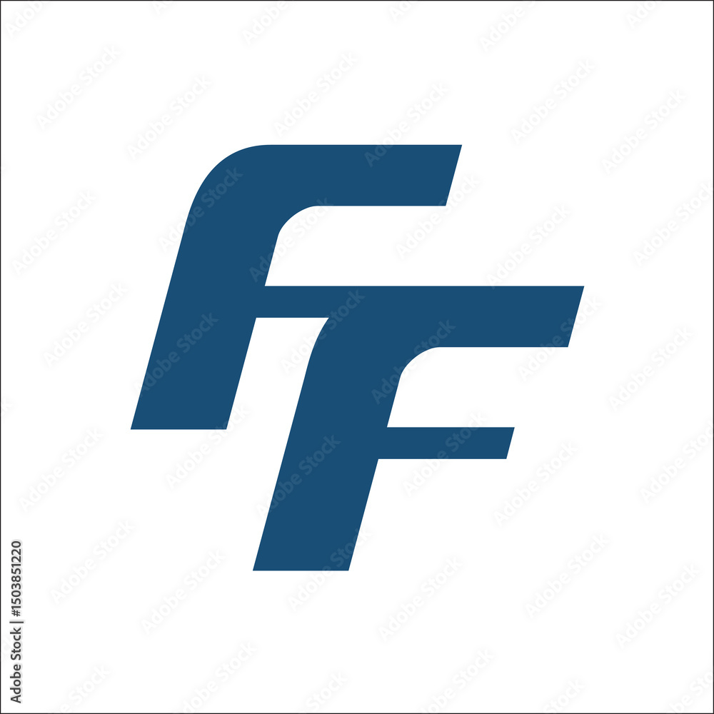 FF Letter Logo vector Template initials ff logo vector FF Letter Logo vector Template initials ff logo vector