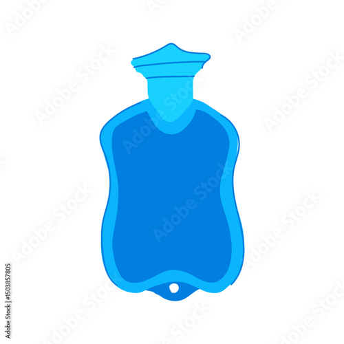 anguish bottle pain relief cartoon vector illustration