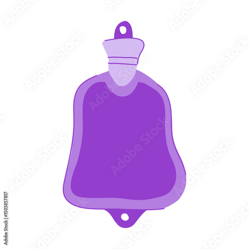 misery bottle pain relief cartoon vector illustration