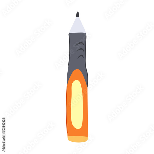 technology interactive whiteboard pen cartoon vector illustration