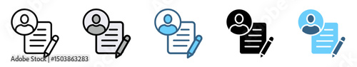 JOB FAIR icon with multiple style of the information, advice, skills, occupational, applicants, recruit, and hiring
 