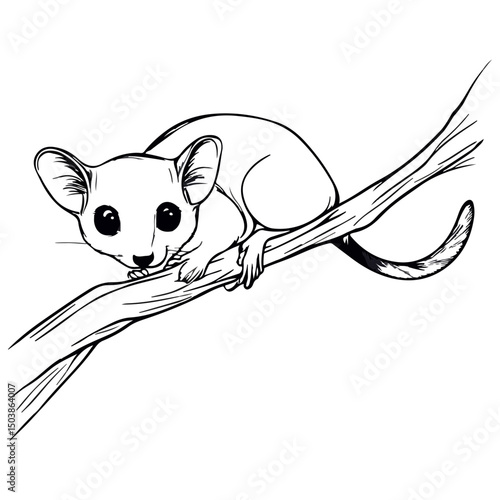 sugar glider, animal, vector, transparent background, rodent, mammal, cute, isolated, small, pet