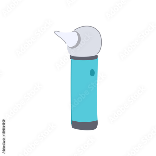 healthcare otoscope cartoon vector illustration