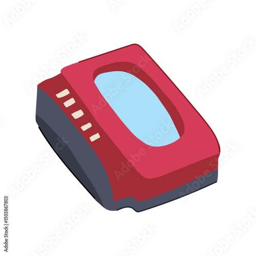 suede shoe cleaning cartoon vector illustration