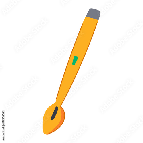 innovation smart spoon cartoon vector illustration
