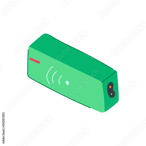 charging wireless laptop charger cartoon vector illustration