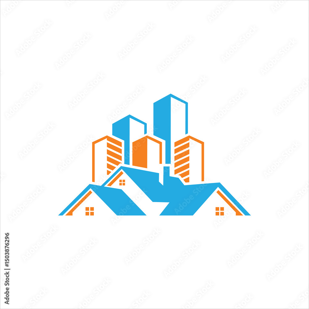 Fototapeta premium home and building logo vector template