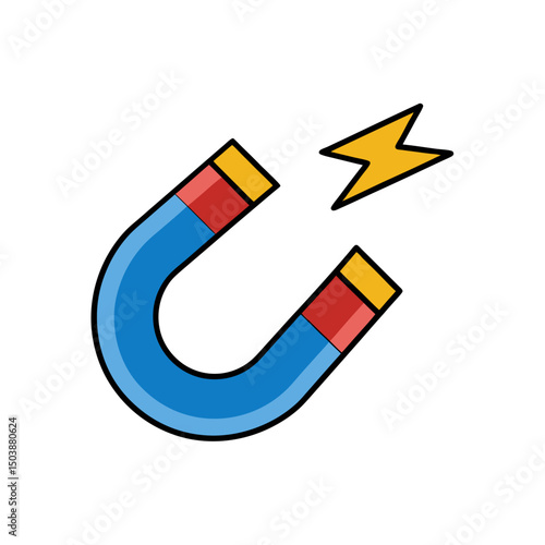 Cartoon Magnet Doodle Drawing