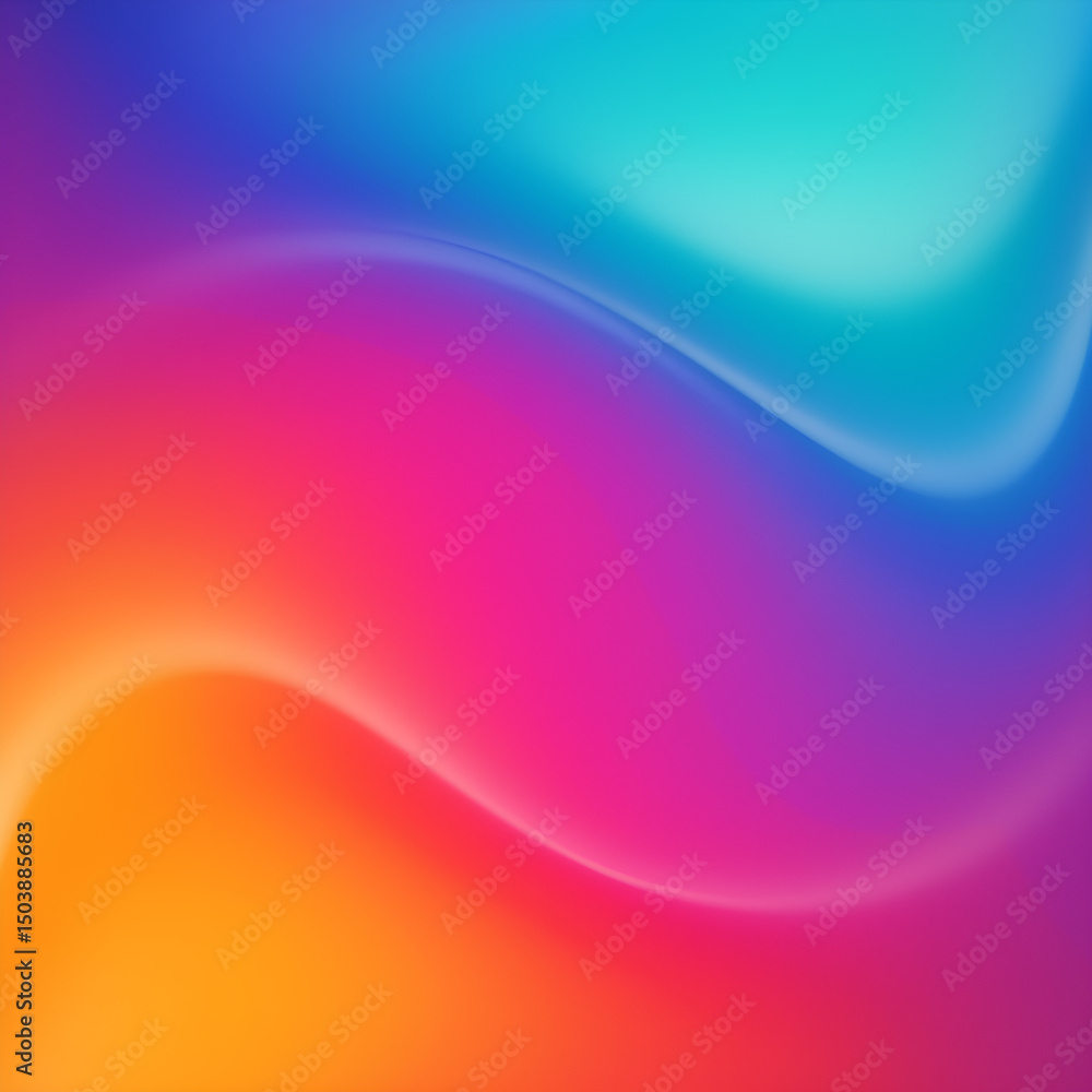 Obraz premium Abstract Colorful Gradient Background