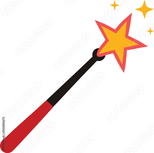 Magic Wand icon vector