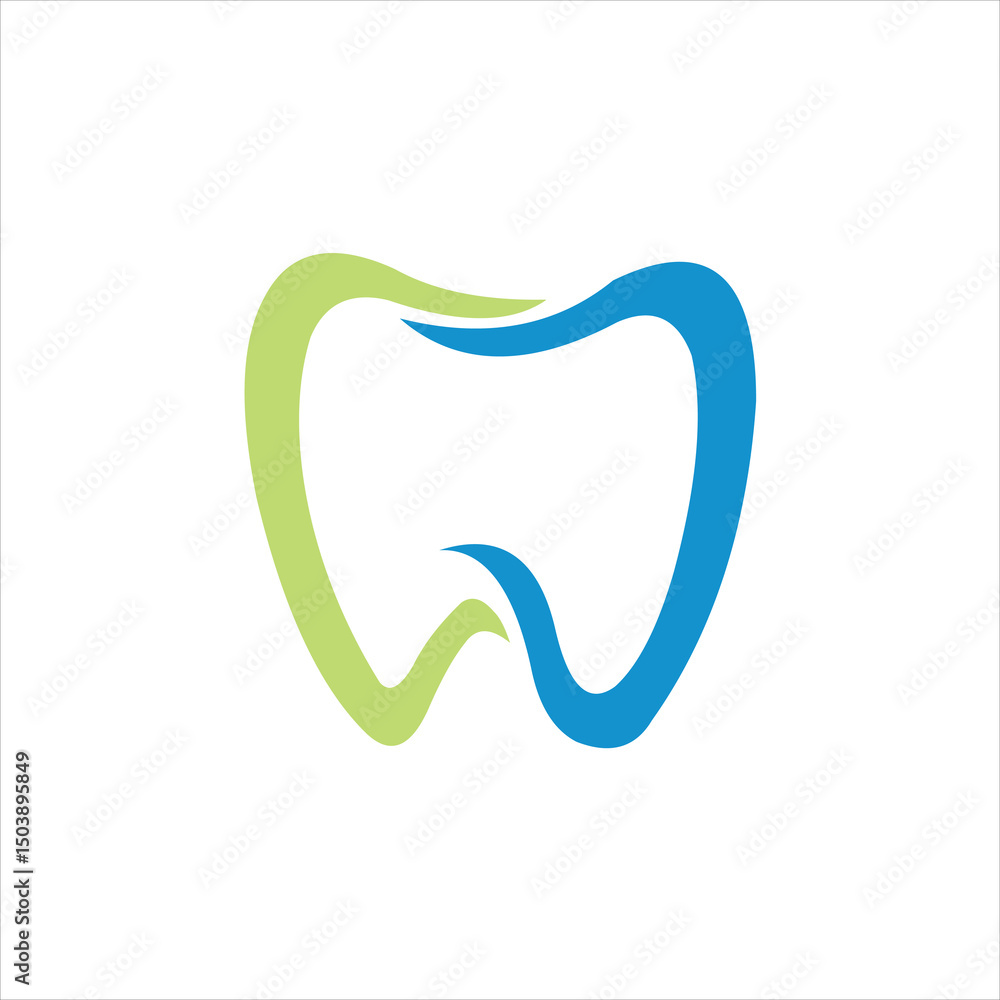 Tooth dental logo vector Tooth dental logo vector