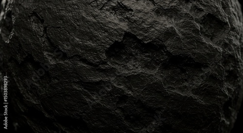 Abstract dark grunge textured wall with old rock pattern surface