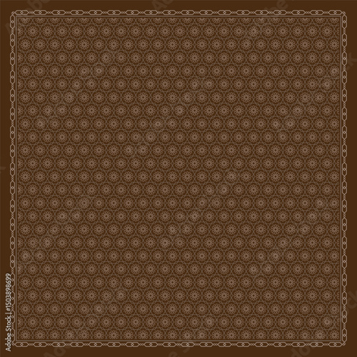 scarf design hijab seamless pattern	