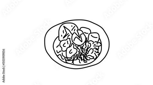 Monoline meatball Cup with Steam 