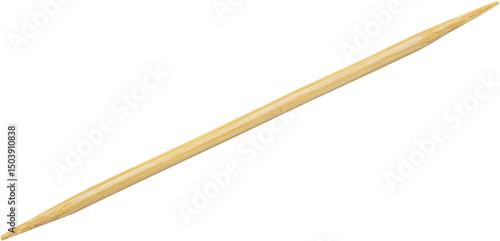 Foto Wooden toothpicks isolated on white background