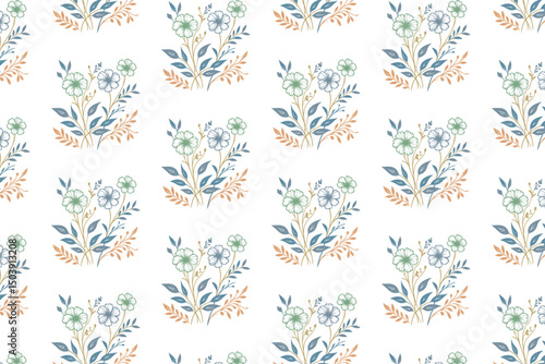 rose sketch design, seamless floral line art, fashion textile print, continuous wrapping pattern, cotton fabric texture

