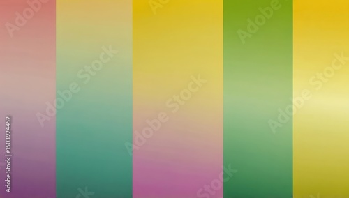 yellow and green gradients background, light colors