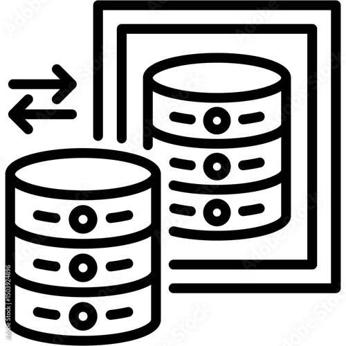 Data Mirror Icon