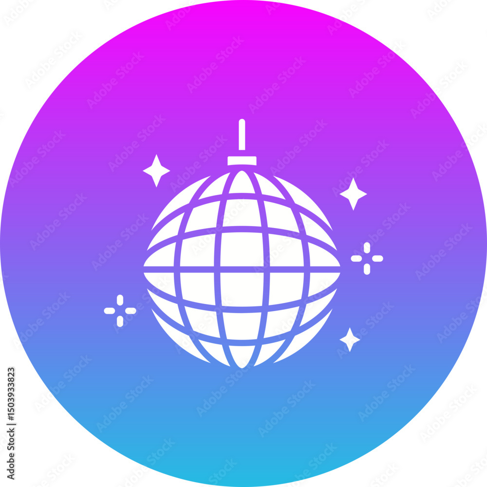 Disco Ball Icon Disco Ball Icon