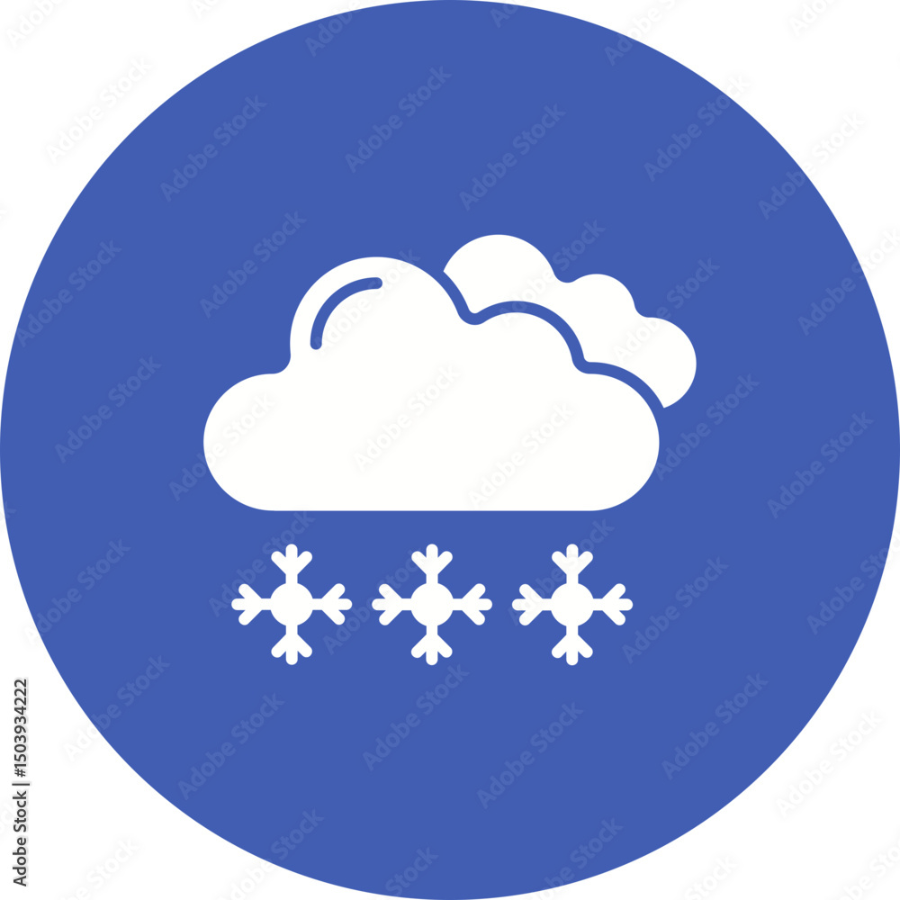 Snowfall Icon Snowfall Icon