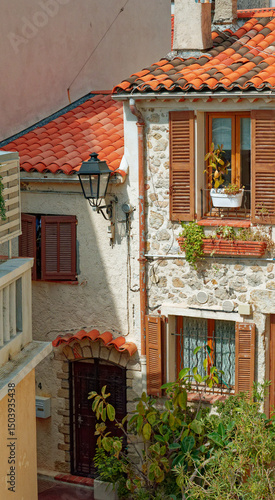 Picturesque Houses in Old Town Antibes