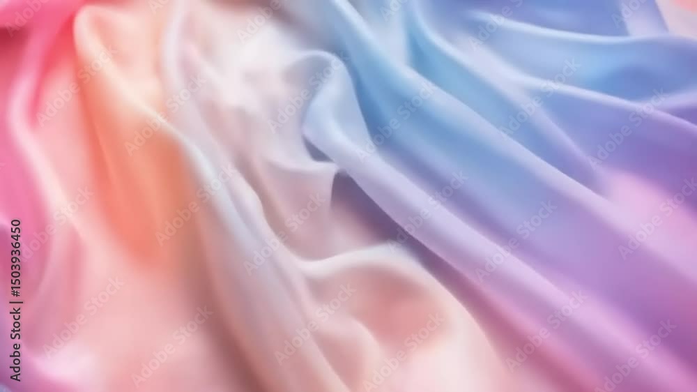 Pastel Silk Drape Texture Background. Pastel Silk Drape Texture Background.