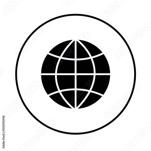  Web Icon, Line Art Web Icon, Black White Web Icon, Go To Website, Internet Icon, Global Search, Flat Web Icon, Transparent Background, Line Art Icon, Web Navigation Symbol, Internet Access Icon, Simp
