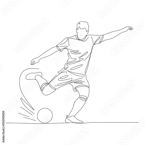 Stylish Football Penalty Strike Goal Scorer!