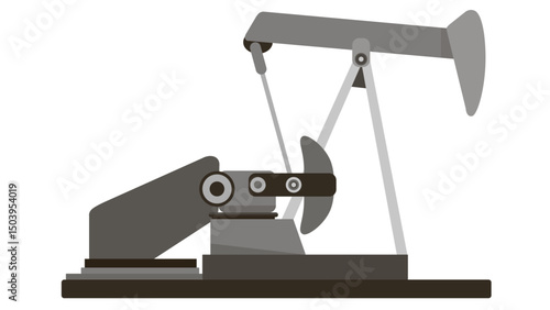 oil pump jack in a pump