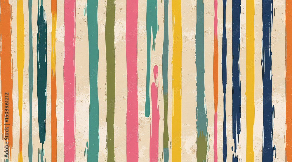 striped fabric texture in concrete background striped fabric texture in concrete background