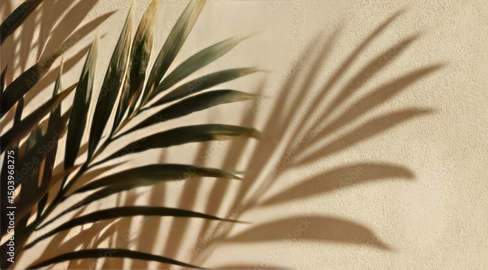 Obraz premium palm tree leaves