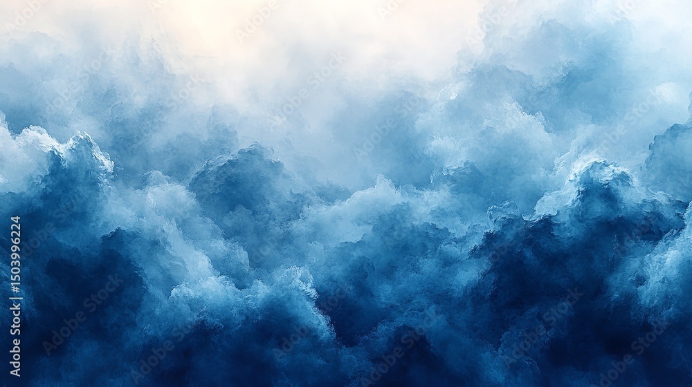 Fototapeta premium blue sky and clouds