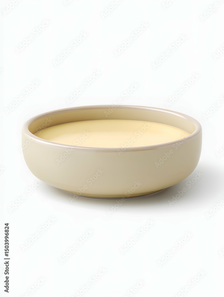 A comforting bowl of creamy soup evoking warmth and satisfaction. A comforting bowl of creamy soup evoking warmth and satisfaction.