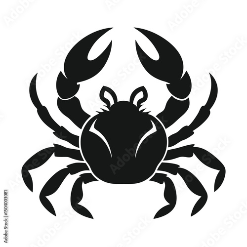 crab-color isolated-crab-on-white-background