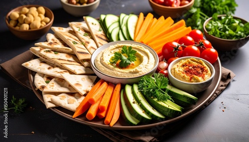 Wallpaper Mural fresh vegetable salad Torontodigital.ca