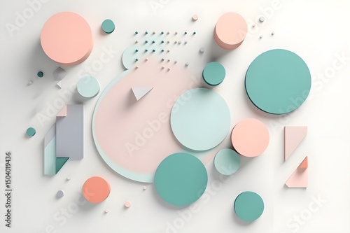 abstract background with circles