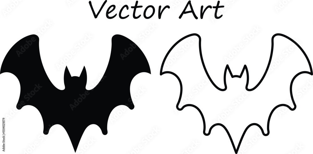 Halloween bat vector, Bat vampire silhouette, Halloween bat icon Halloween bat vector, Bat vampire silhouette, Halloween bat icon