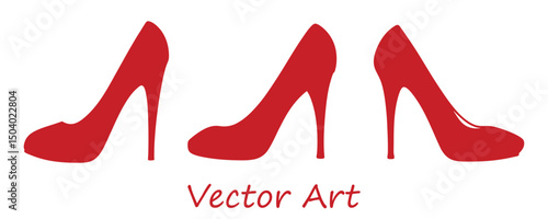 shoe high heel silhouette vector, woman shoe high heel clipart