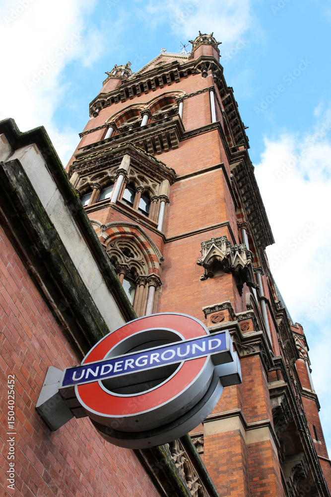 Fototapeta premium London - London St Pancras International - Gare