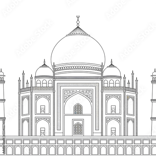 This is a taj mahal