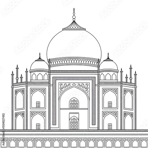 Nice a  taj mahal